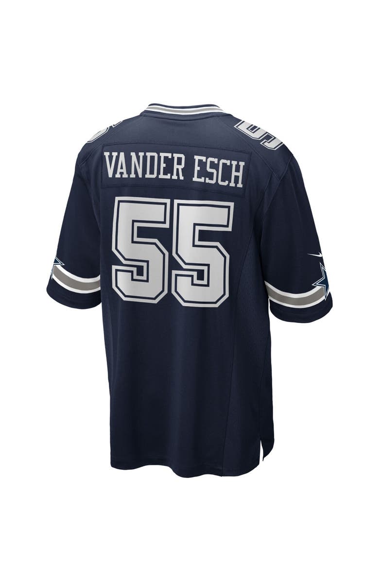 Nike Men's Nike Leighton Vander Esch Navy Dallas Cowboys Team Game Jersey, Alternate, color, 
