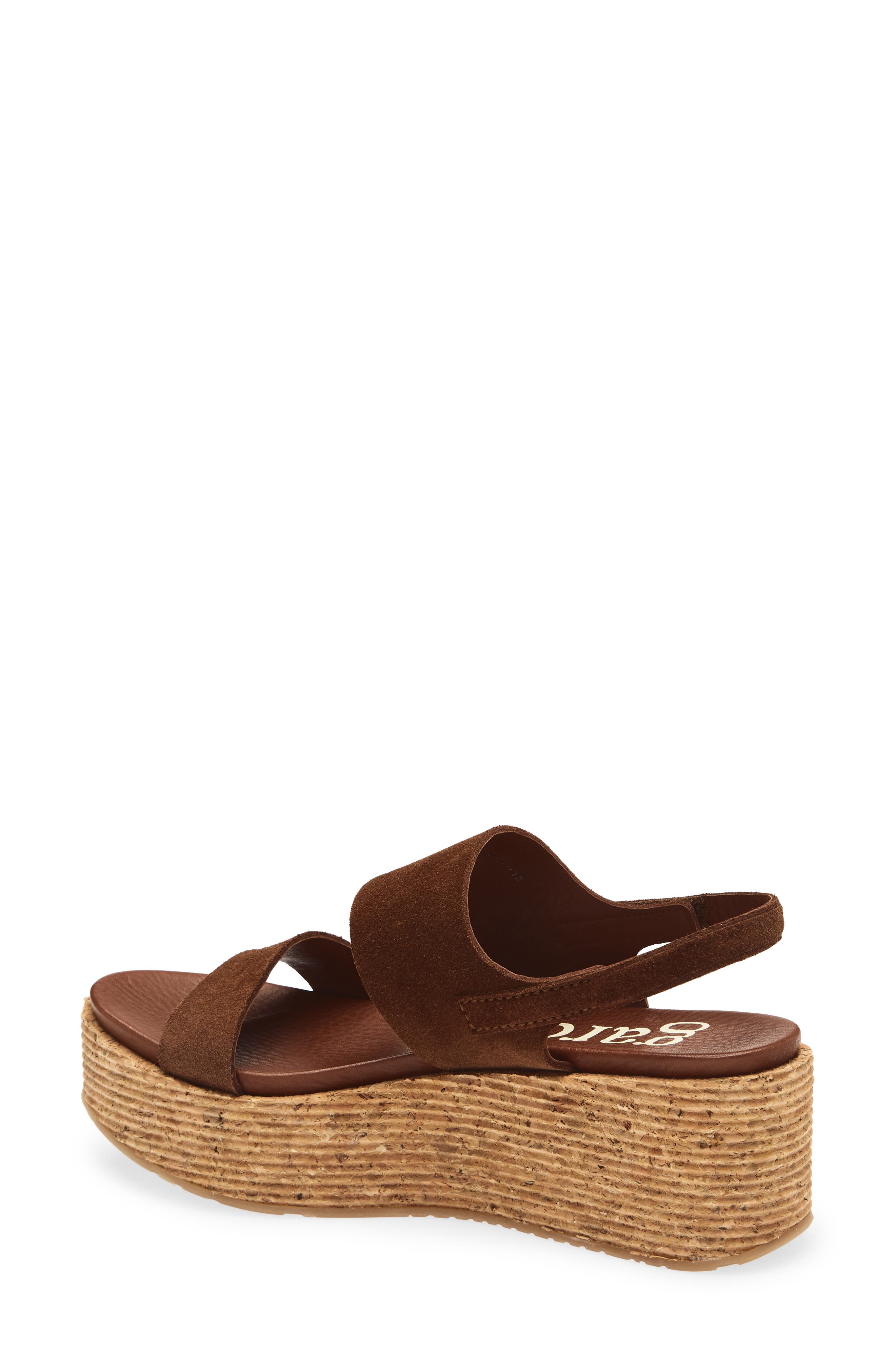 Pedro Garcia Noira Platform Slingback Sandal, Alternate, color, Cocoa Castoro