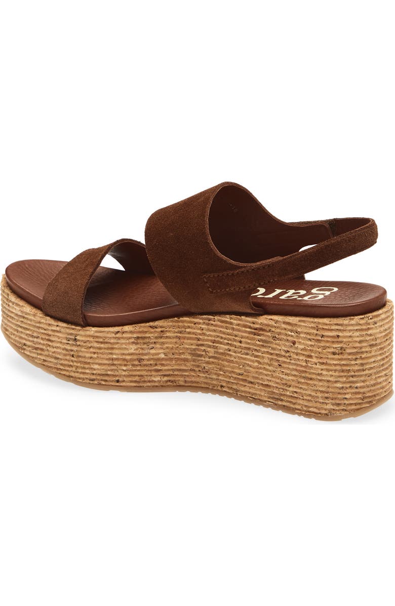 Pedro Garcia Noira Platform Slingback Sandal, Alternate, color, Cocoa Castoro