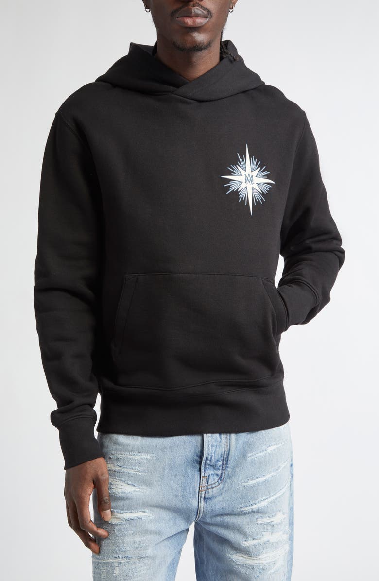 AMIRI Starburst Graphic Hoodie, Main, color,