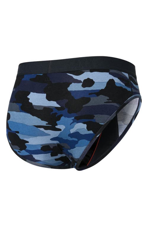 Saxx Vibe Xtra Soft Comfort Briefs In Blue