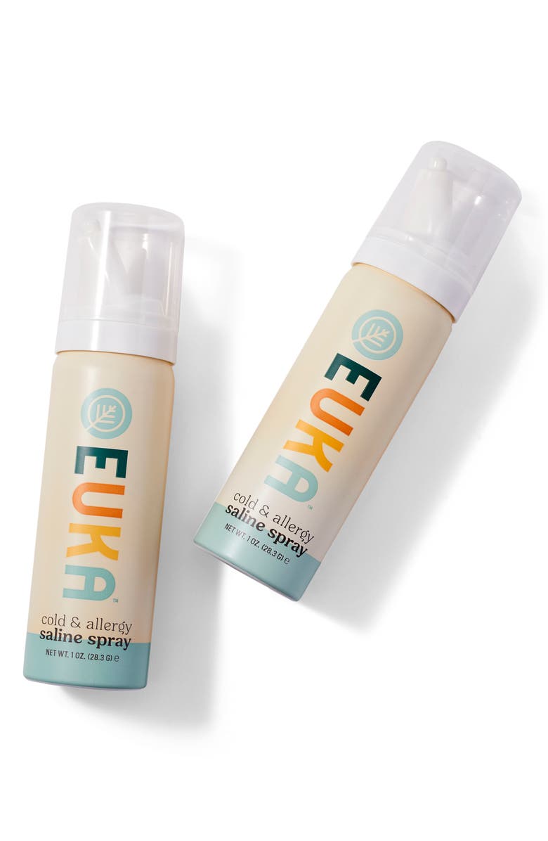 EUKA 2-Pack Cold & Allergy Nasal Spray, Alternate, color, 