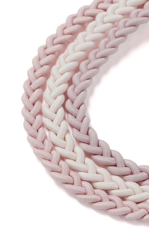 The Hair Edit Salutations 3-pack Headbands In Transparent