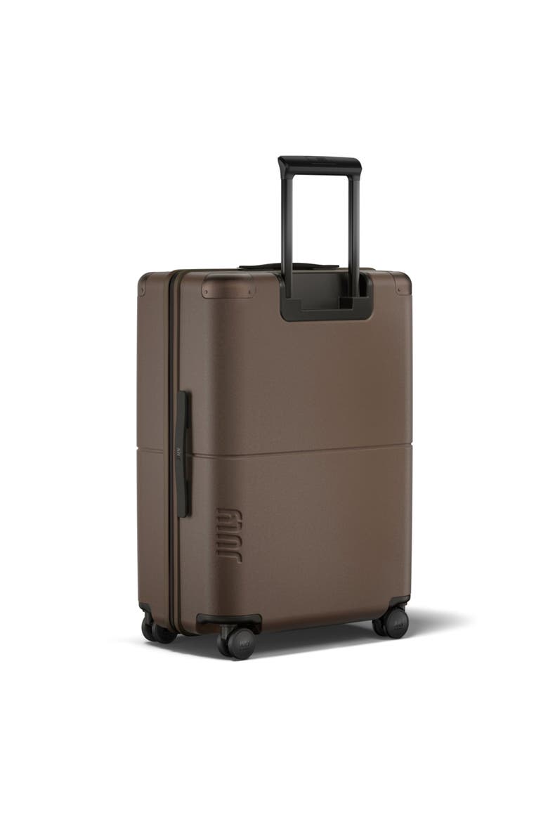 Checked With Built In Tracking, Alternate, color, Dark Brown