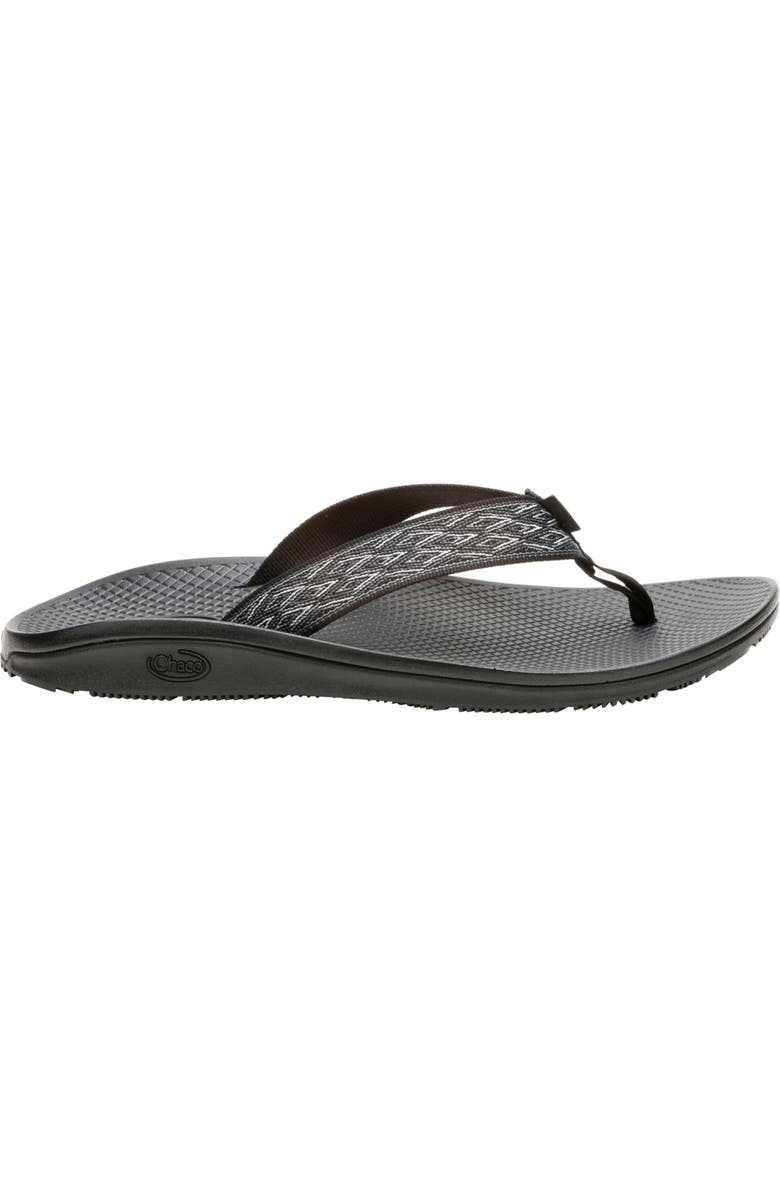 Chaco Classic Leather Flip Flop, Alternate, color, Summit Black