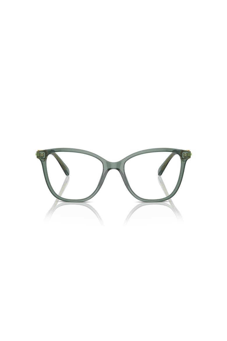52mm Square optical glasses, Alternate, color, Green