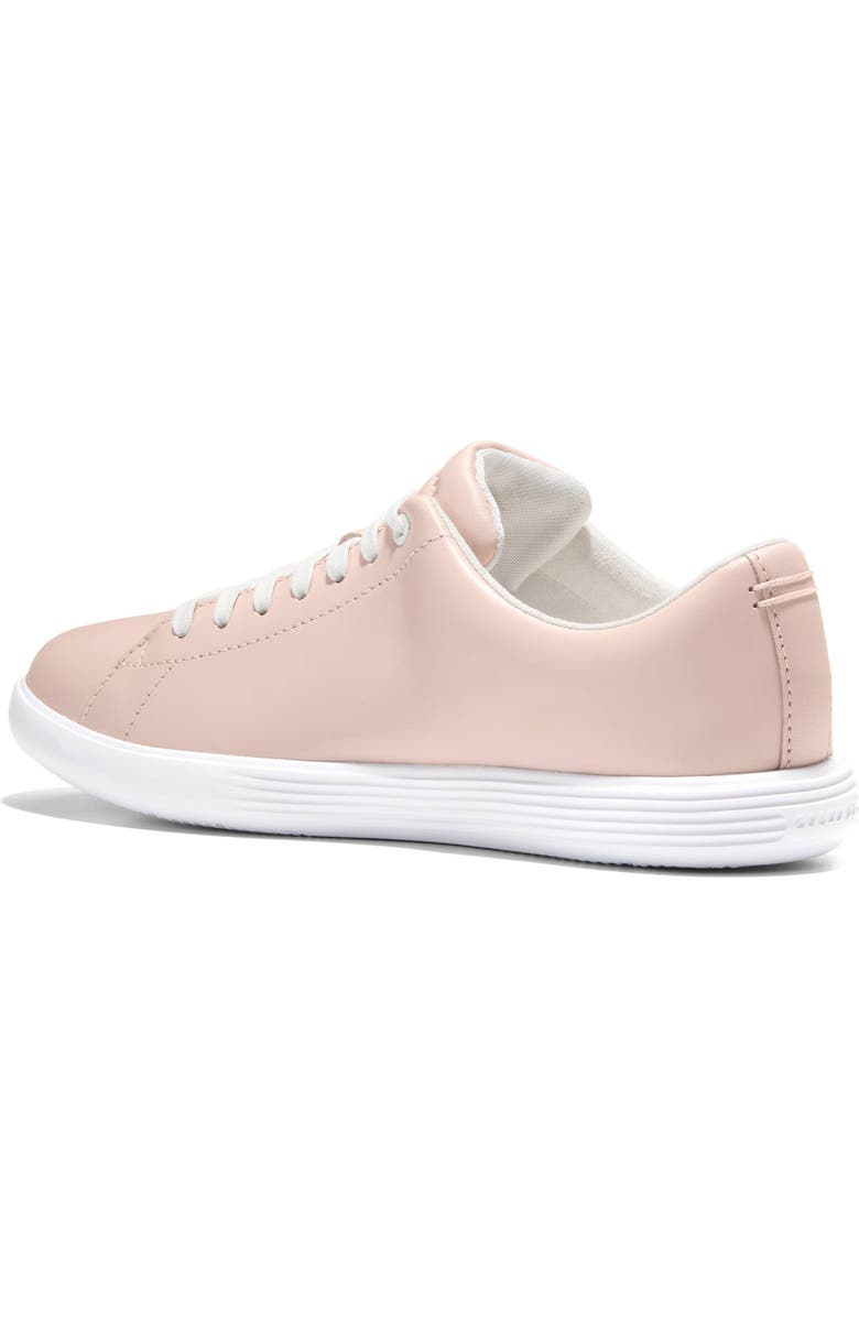 Cole Haan Grand Crosscourt Sneaker, Alternate, color, Cameo Rose/ White