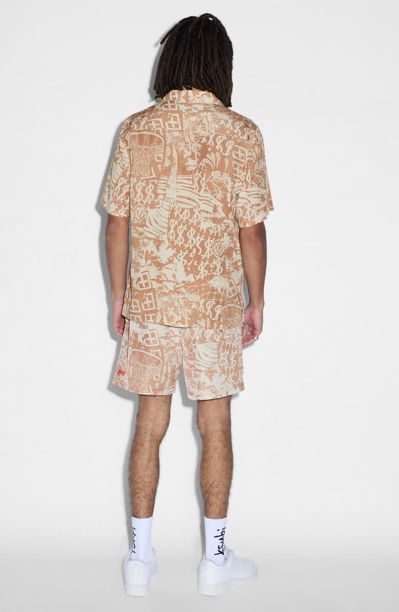 Ksubi Mills Ikon Water Resistant Drawstring Shorts, Alternate, color,