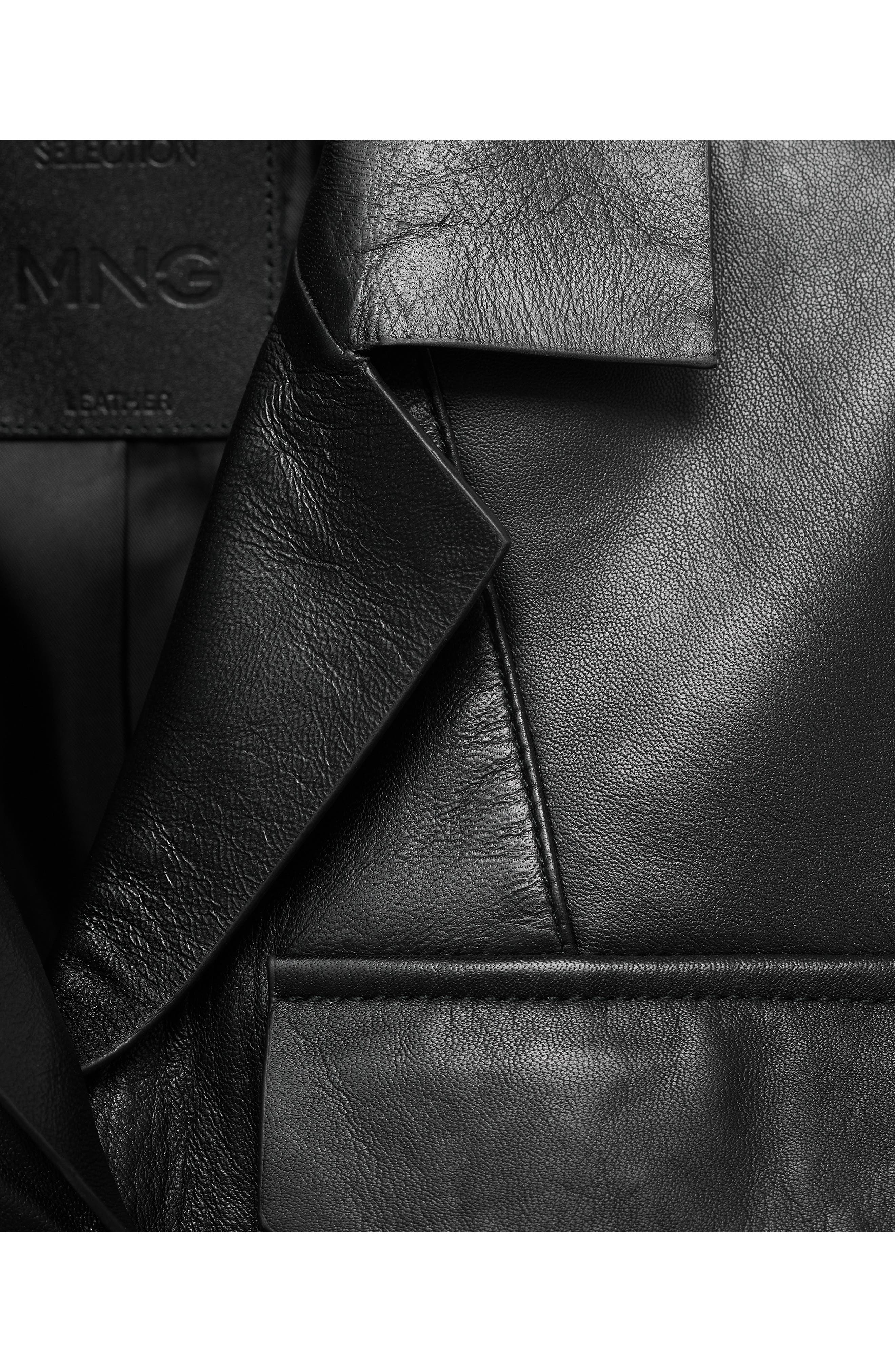 Leather Blazer - image 2