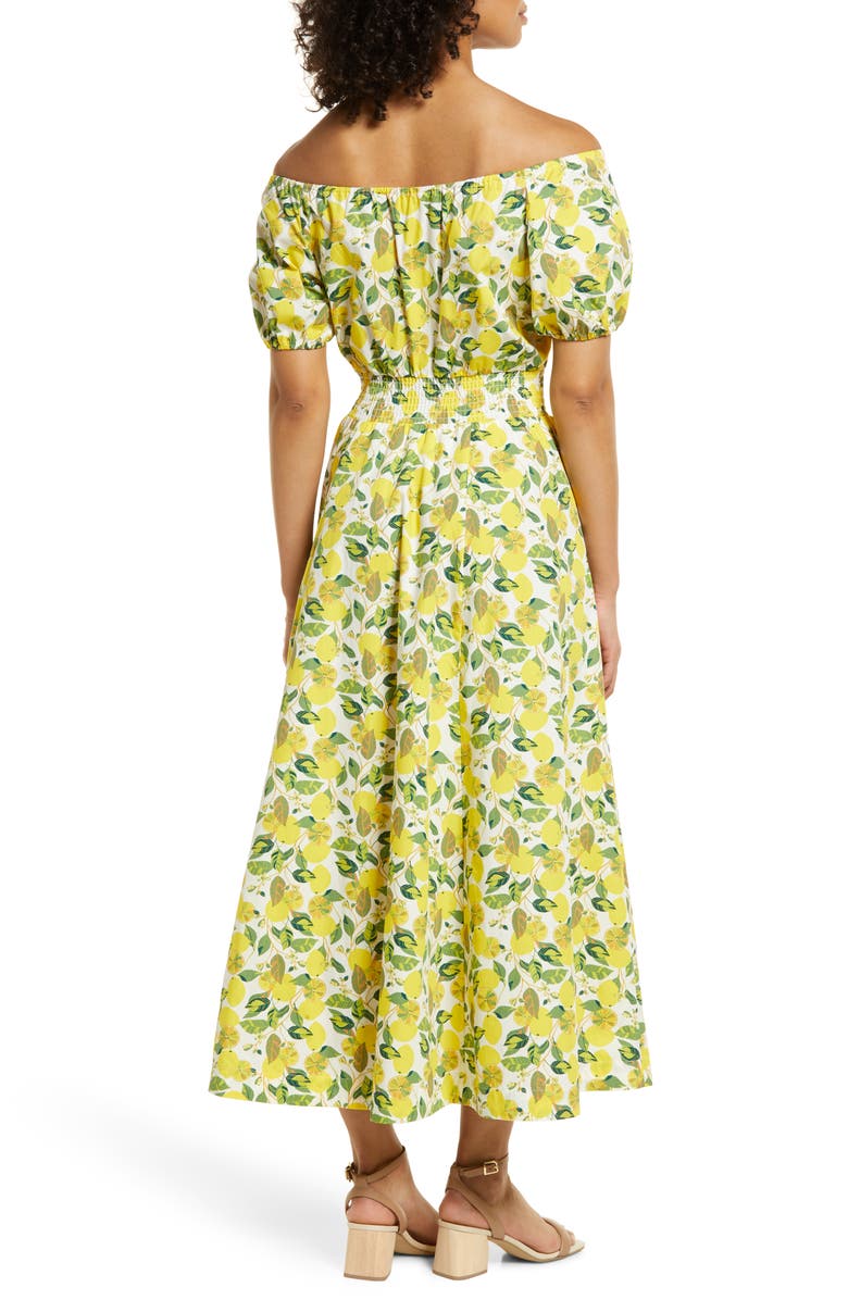 Boden Off the Shoulder Cotton Maxi Dress, Alternate, color, 