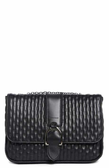 Longchamp Amazn Large Leather Shoulder Bag