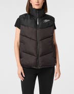 PLEIN SPORT Puffer Jacket Vest Women