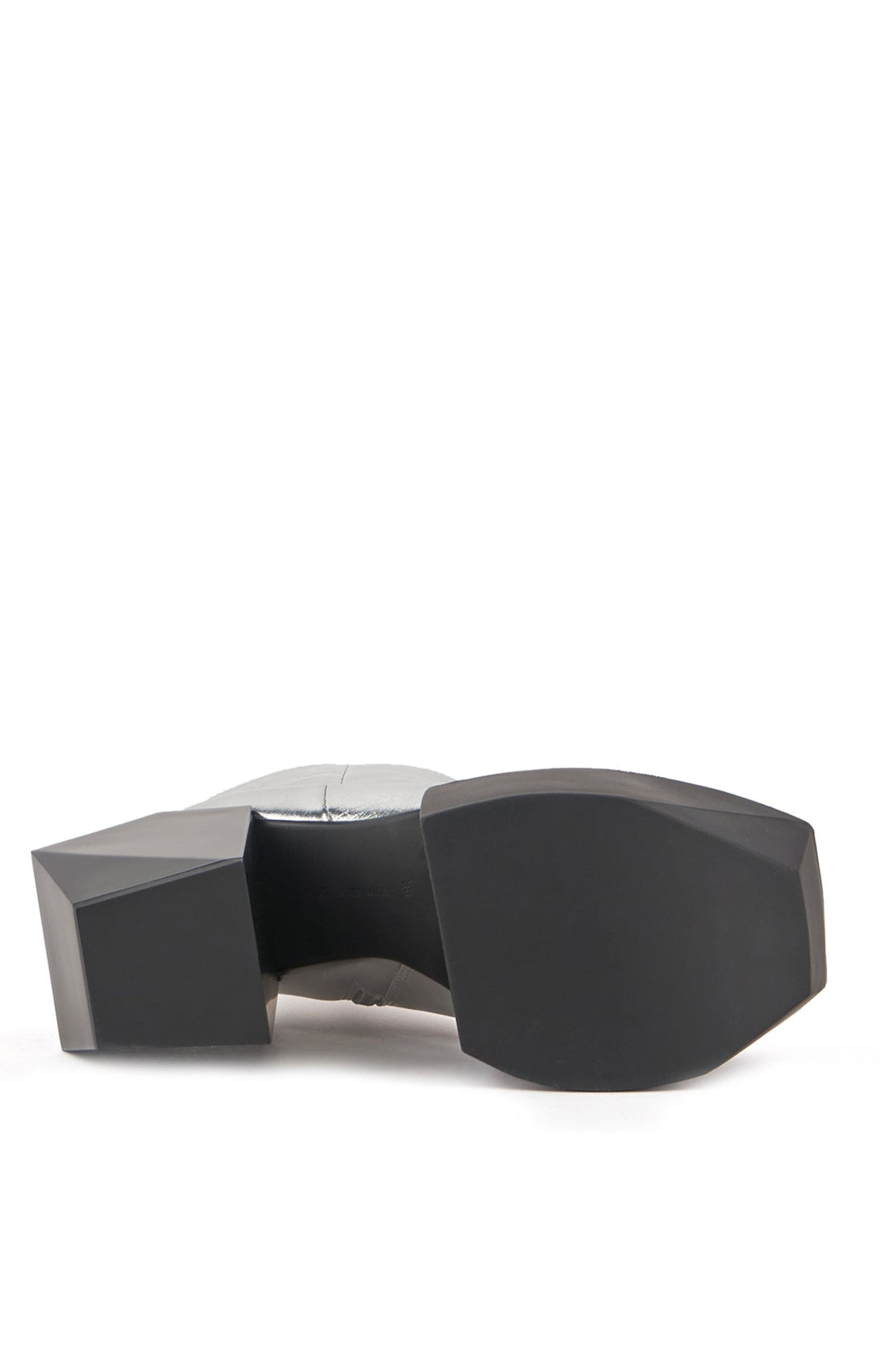 United Nude Stage Boot, Alternate, color, Silver