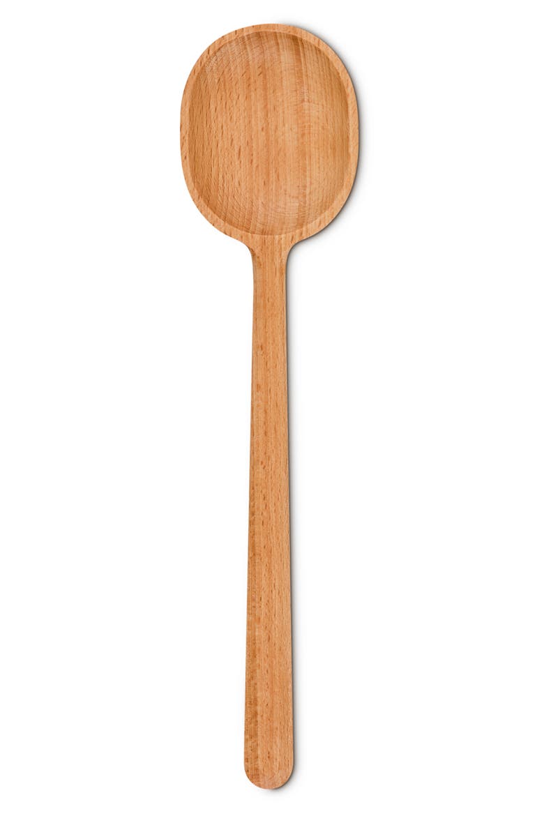 Signature Beech Wood Serving Spoon, Main, color, WOOD