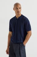 Brunello Cucinelli Henley collar T-shirt