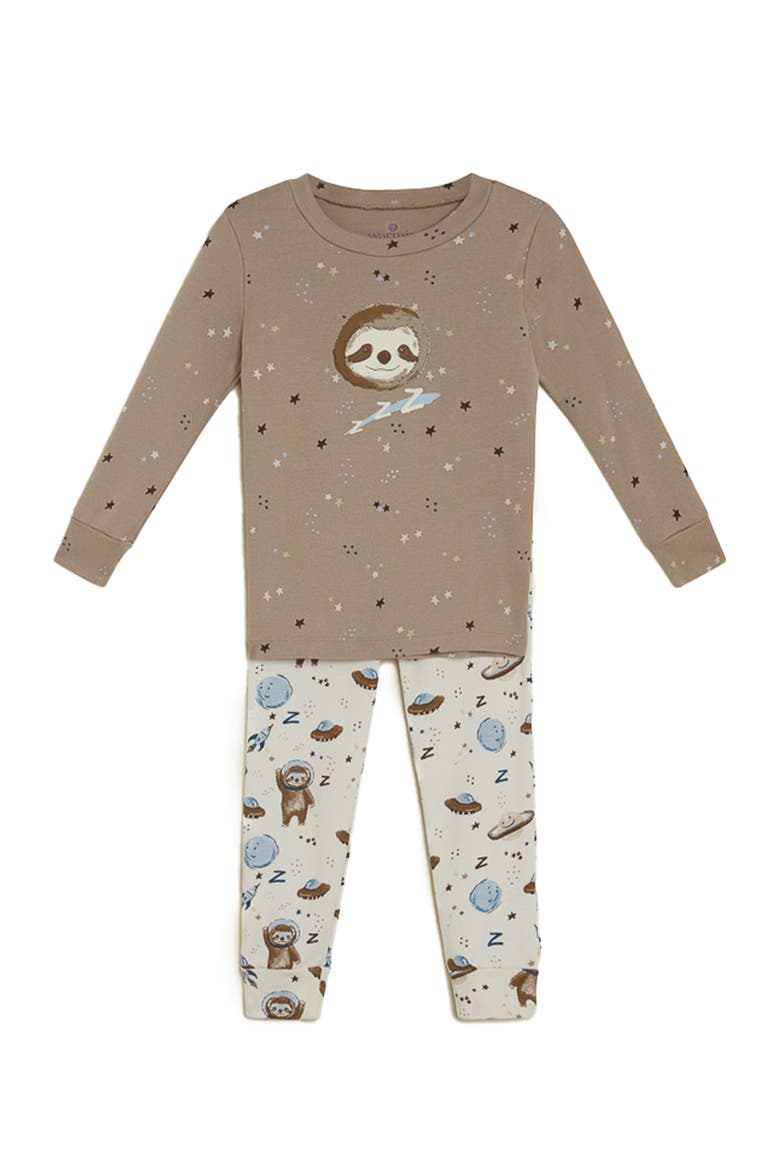 Sloth PJ Set, Main, color, Sloth