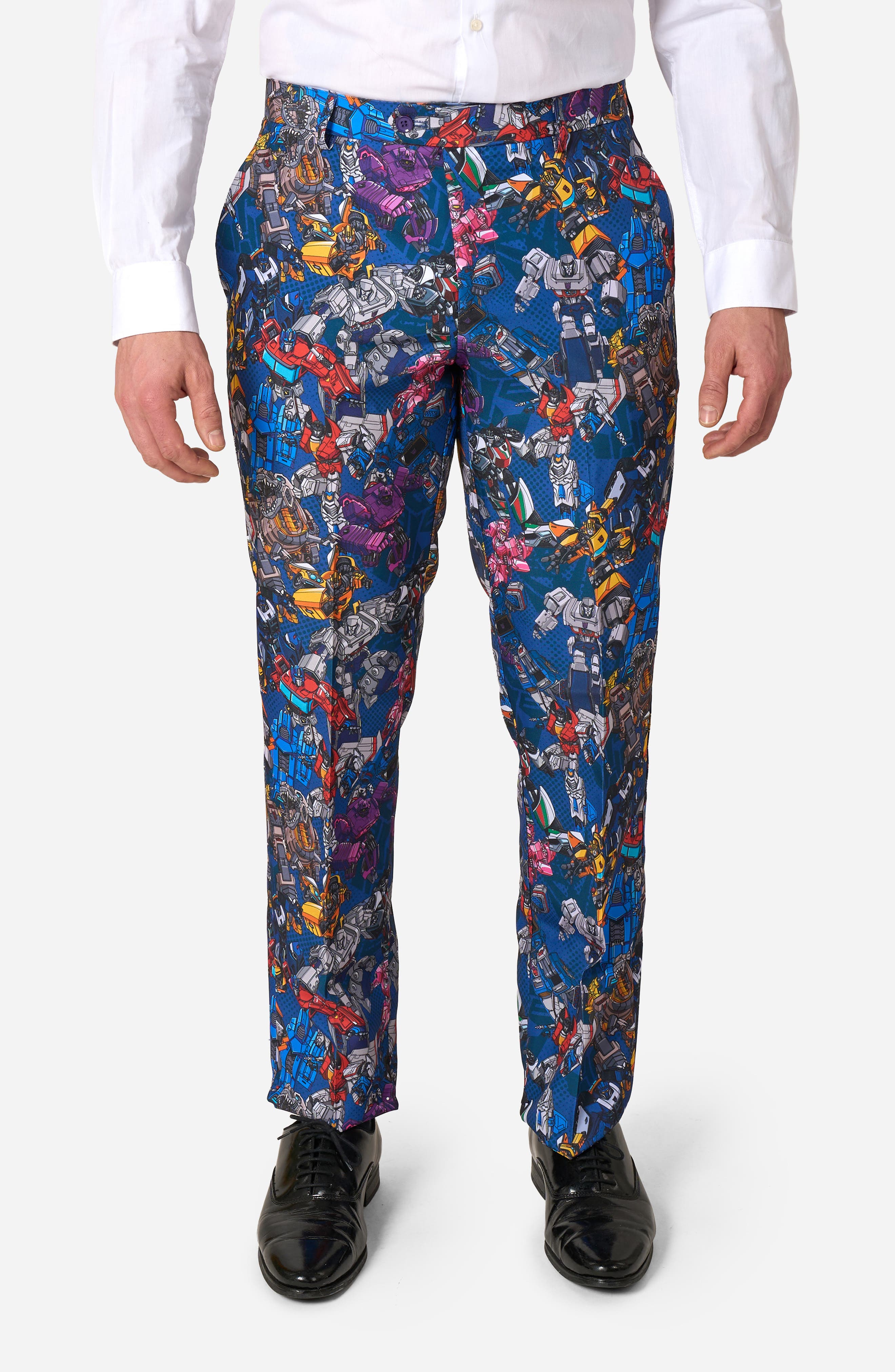 x Transformers Slim Fit Two-Piece Suit & Tie Set (Men) | Nordstrom