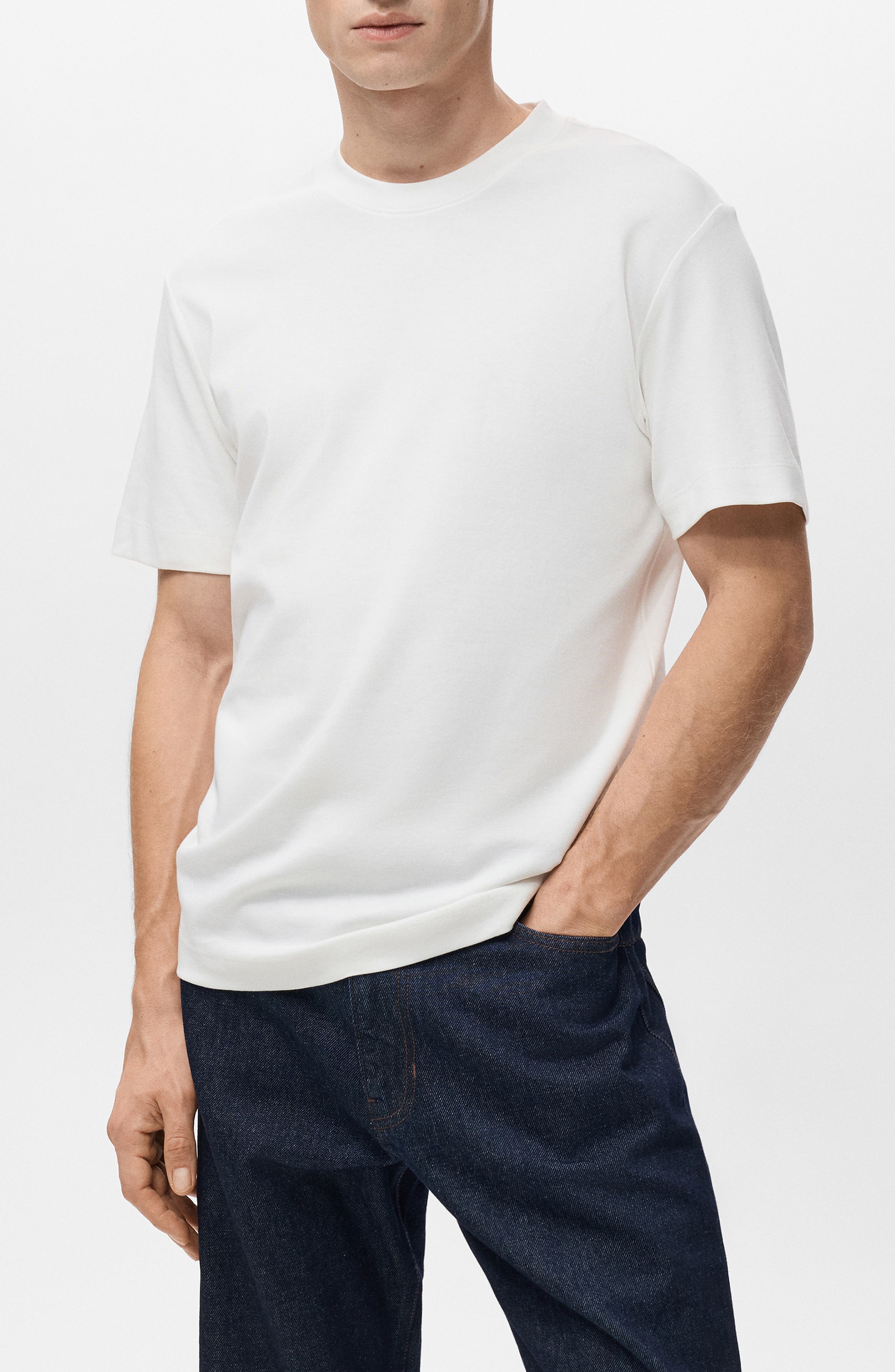 Regular Fit Medium Weight Cotton T-Shirt - image 3