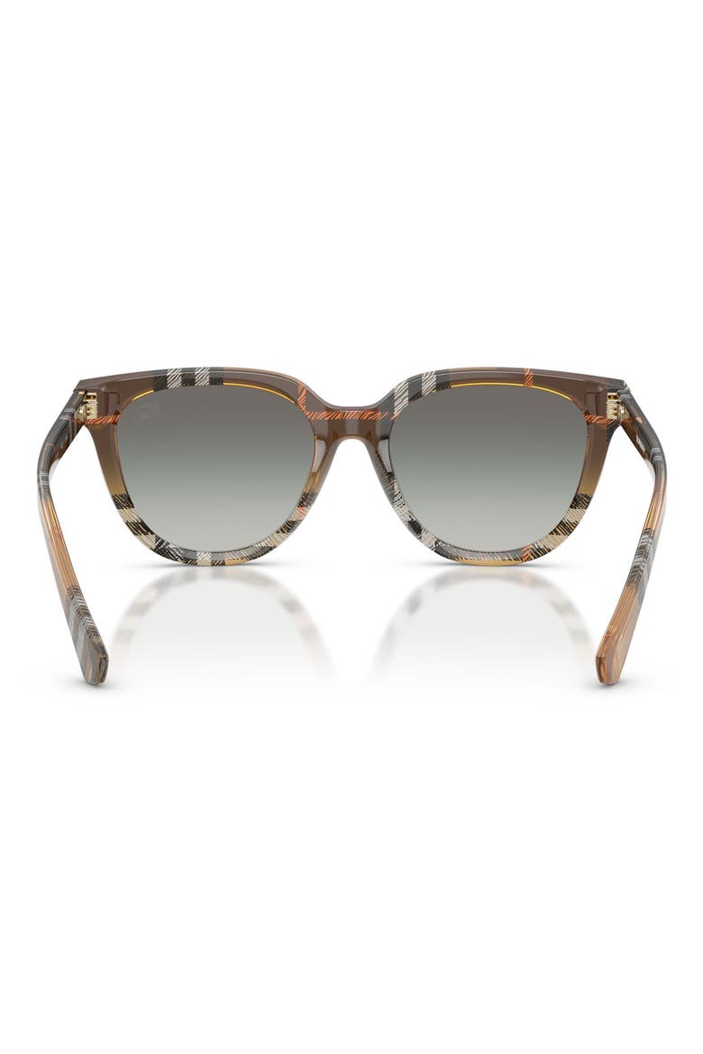 53mm Phantos Sunglasses, Alternate, color, CHECK GRADIENT SAND / GREY