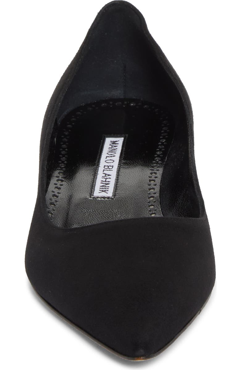 Manolo Blahnik Lista Pointed Toe Pump, Alternate, color,