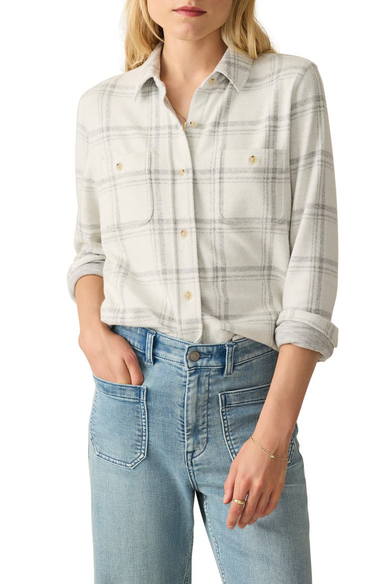 Legend Plaid Shirt, Main, color, FIRST FROST