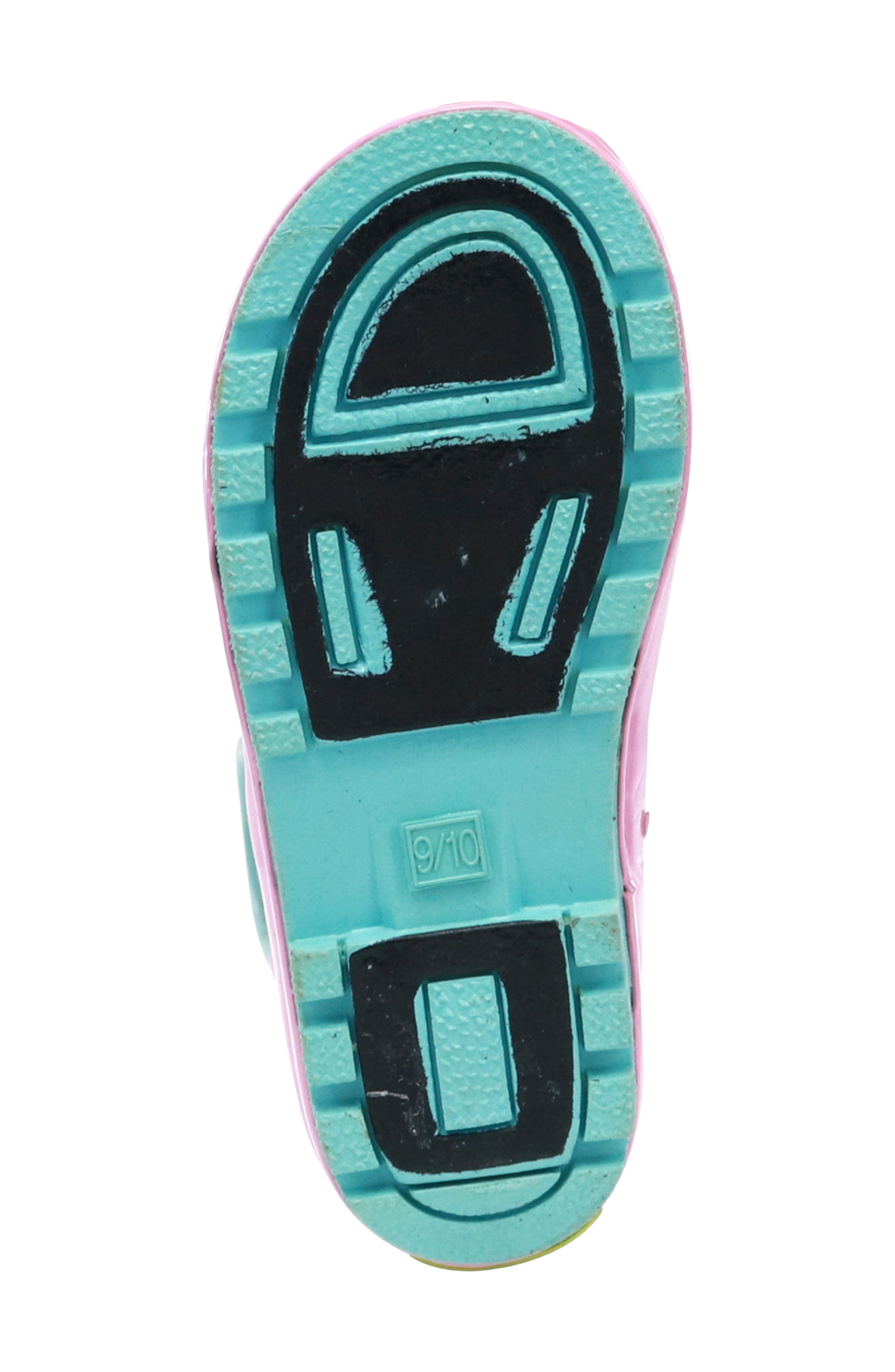 Western Chief Kids' Lucky Unicorn Waterproof Rain Boot, Alternate, color, 