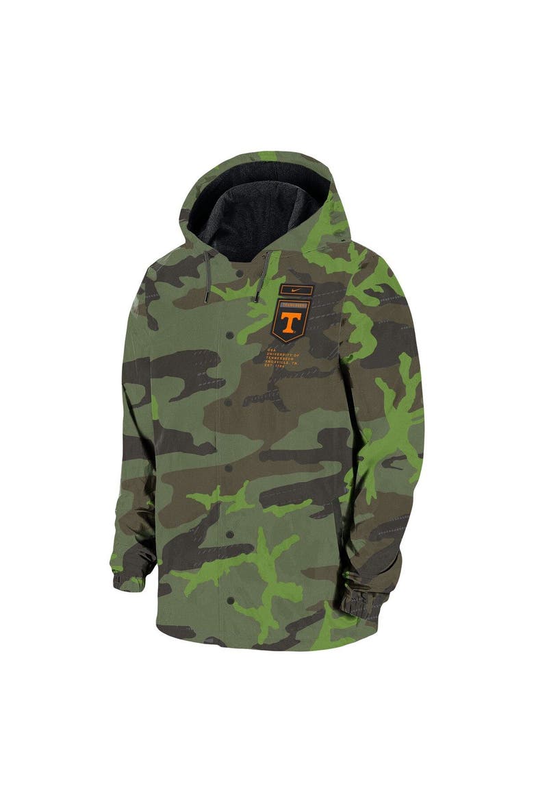 Men's    Hoodie Full-Snap Jacket, Alternate, color, Camo