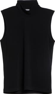 MELITTA BAUMEISTER Mock Neck Sleeveless Top