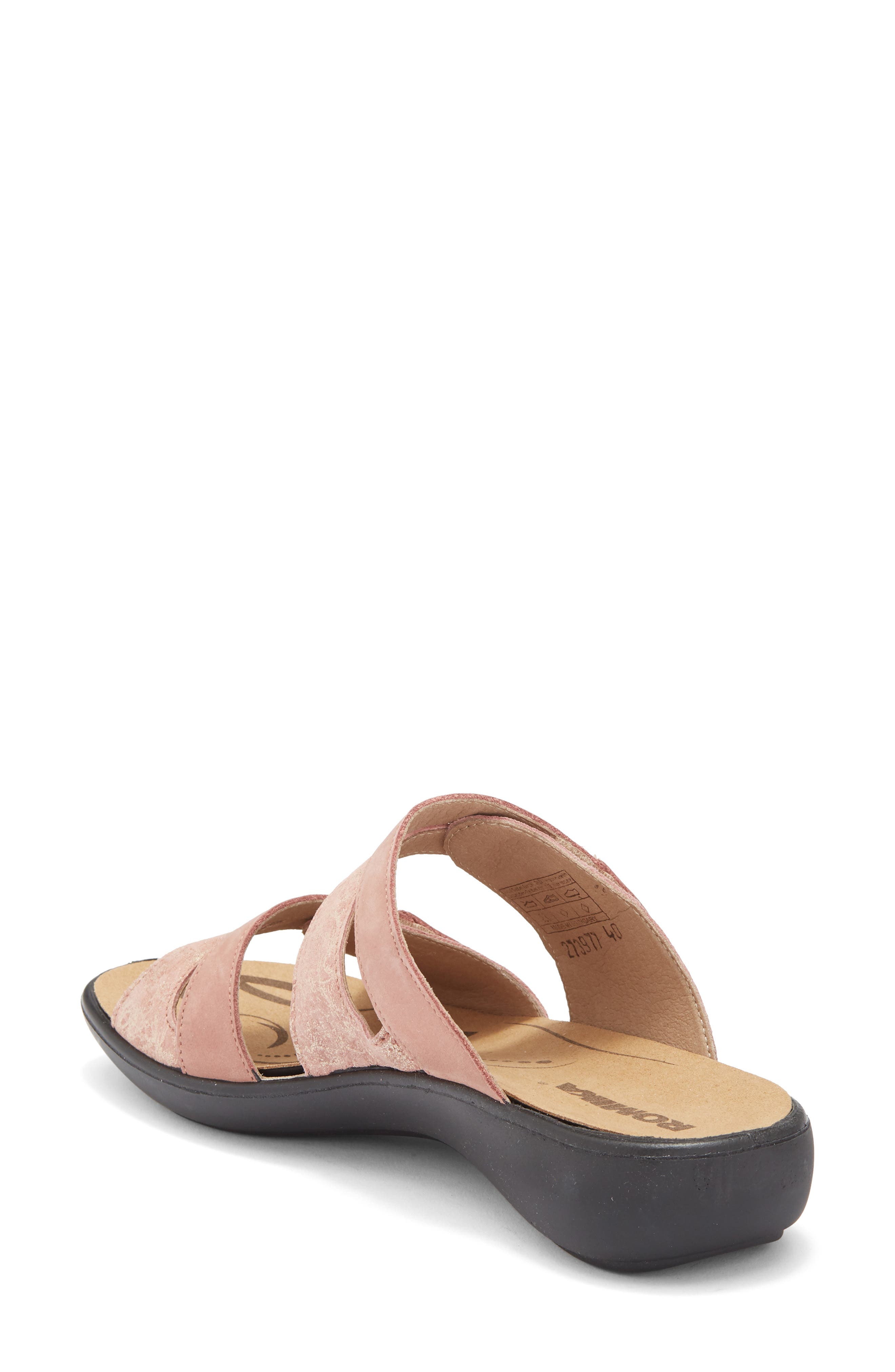 Romika<sup>®</sup> Ibiza 81 Slide Sandal, Alternate, color, Salmon