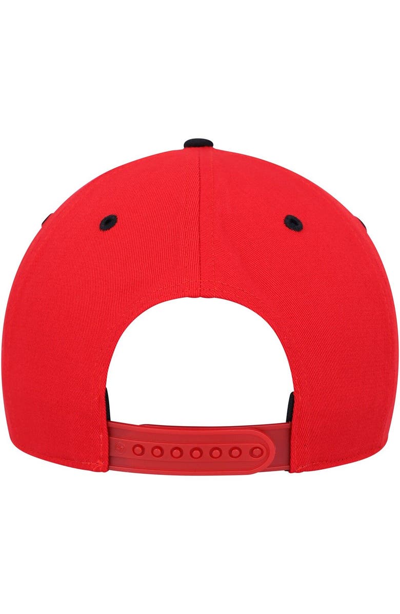 '47 Men's '47 Red/Black Chicago Bulls Super Hitch Adjustable Hat, Alternate, color, 