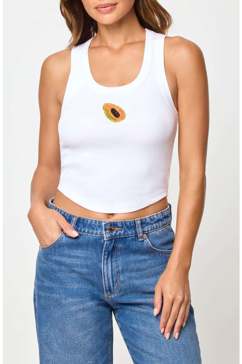 Ash Cover-Up Tank, Main, color, PAPAYA