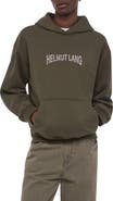 Helmut Lang Ticket Logo Graphic Hoodie