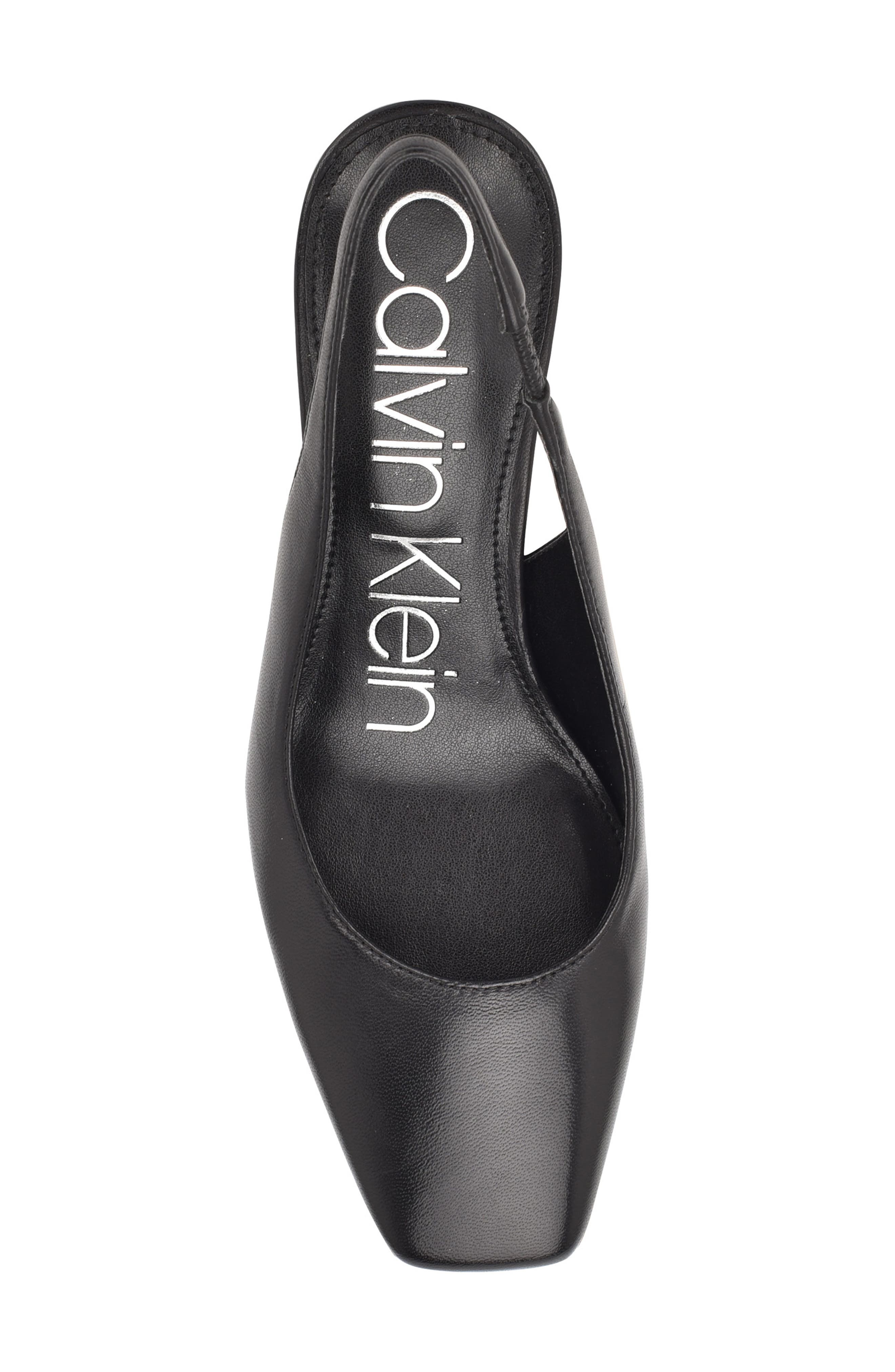 Balan Slingback Pump, Alternate, color, BLACK/BLACK