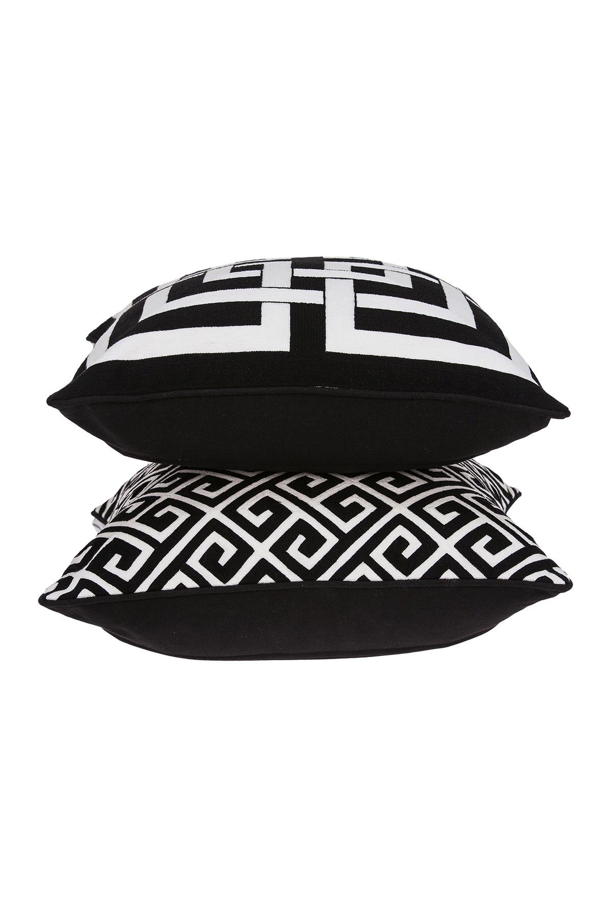 PARKLAND COLLECTION Cameo Embroidered Throw Pillow
