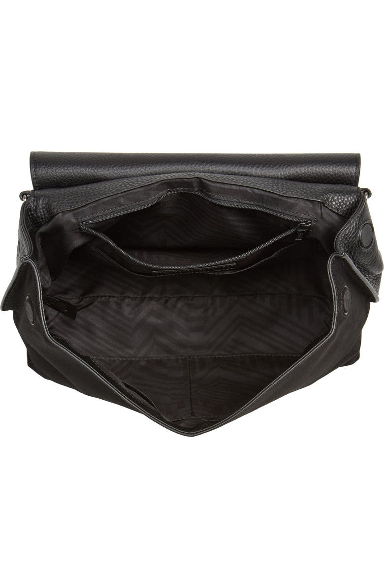 Rebecca Minkoff Medium Keith Suede & Leather Satchel, Alternate, color,