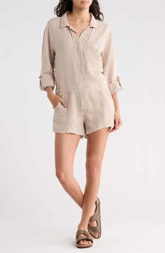 Young, Fabulous & Broke Rea Frayed Short Romper