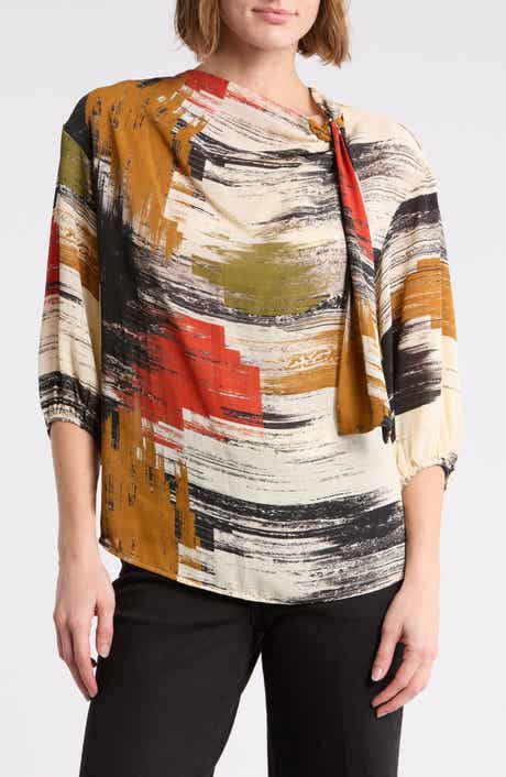 Scarf Neck Top