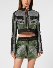 PHILIPP PLEIN Leather Biker Women