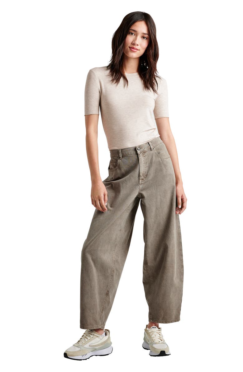 Splendid Carson Barrel Leg Pants, Alternate, color, 