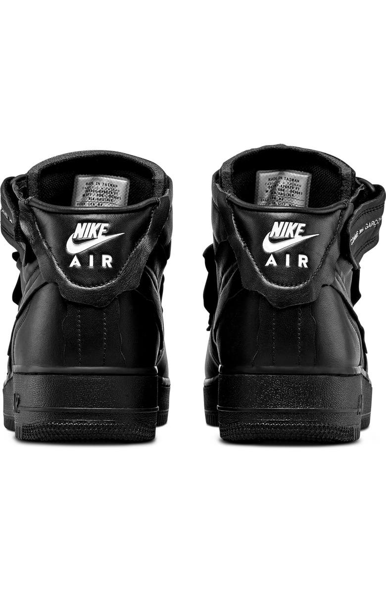 Comme des Garçons x Nike Air Force 1 Mid Sneaker, Alternate, color,