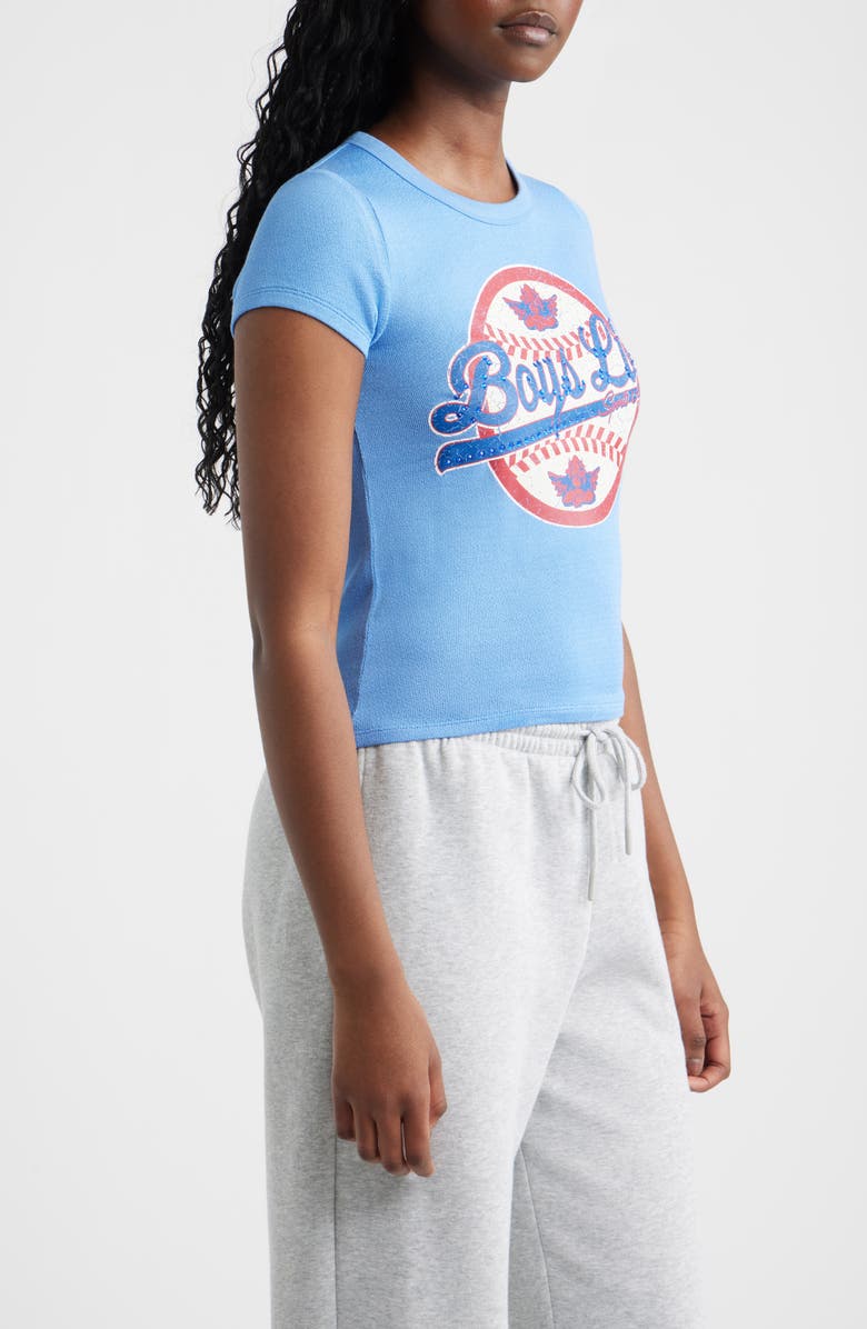 BOYS LIE Sporting Blues Graphic Baby T-Shirt, Alternate, color, Blue