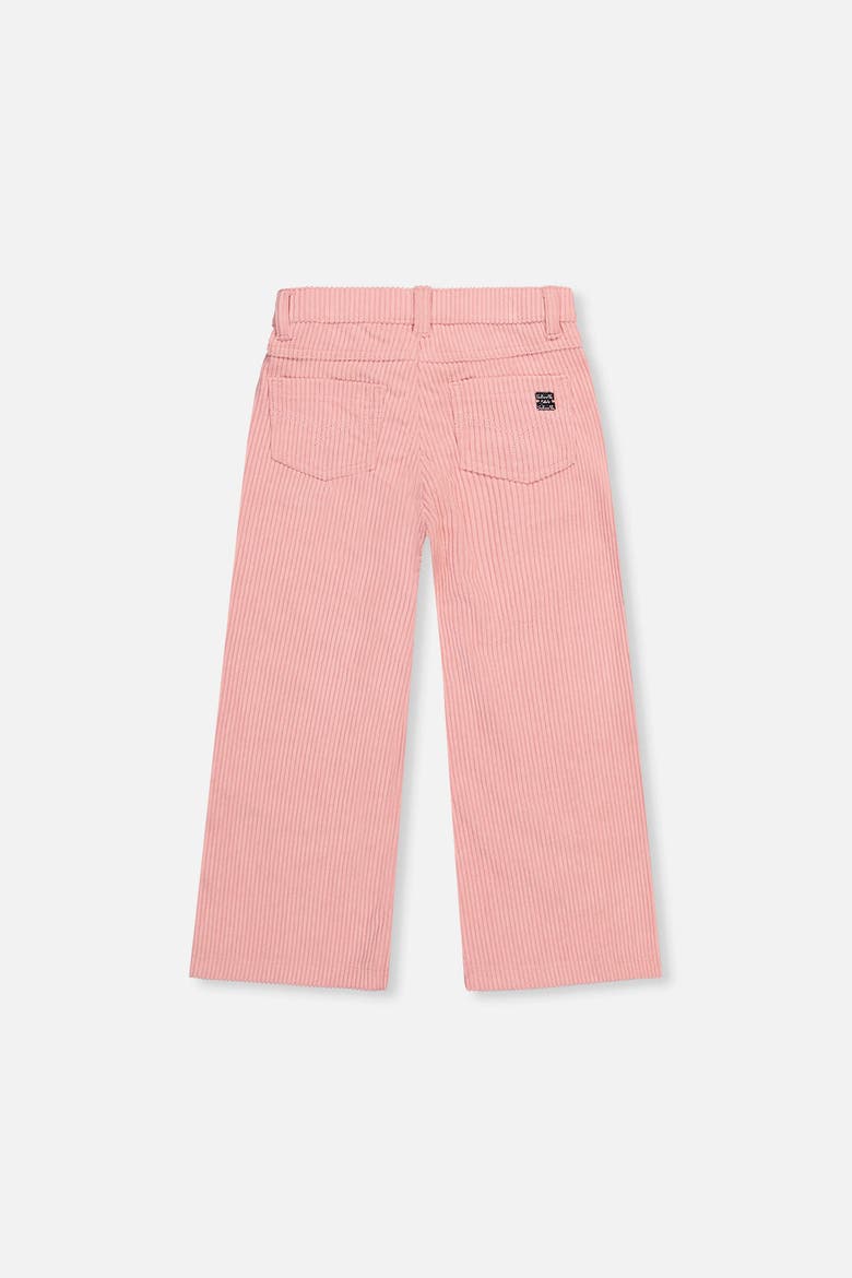 Stretch Corduroy 5-Pocket Wide Leg Pants, Alternate, color, Pink