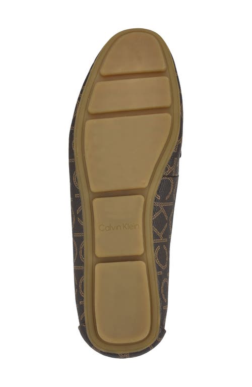 Calvin Klein Lisa Loafer In Brown Logo