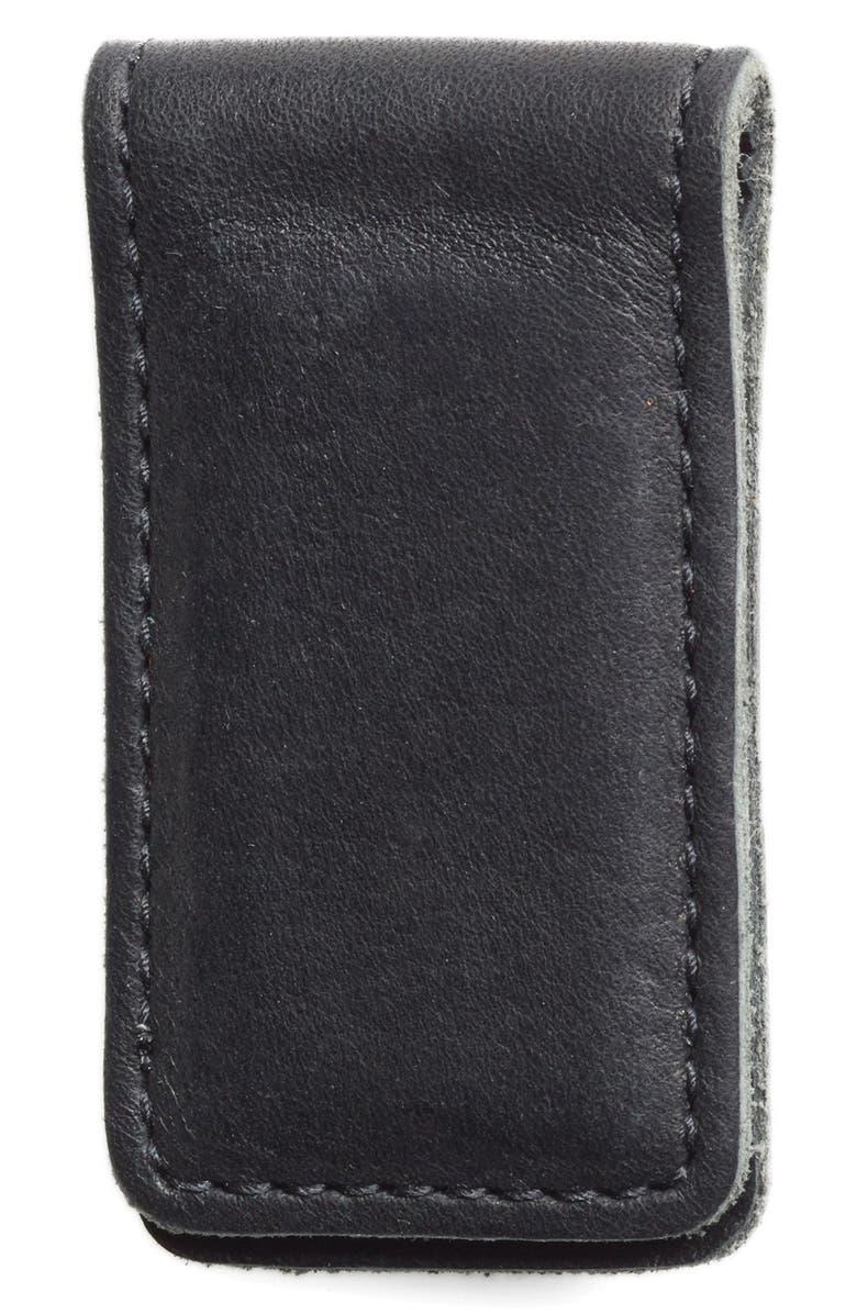 Shinola Magnetic Money Clip, Main, color,