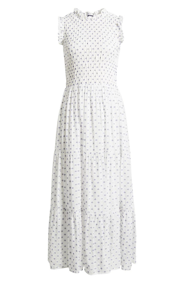 Hatley Navy Spots Maxi Dress, Alternate, color, 
