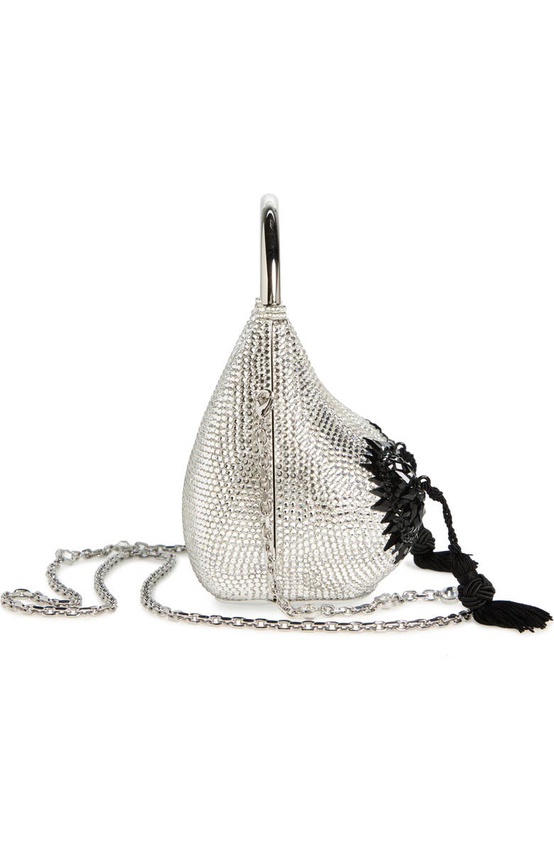 JUDITH LEIBER COUTURE Bust Pasties Crystal Embellished Top Handle Bag, Alternate, color,