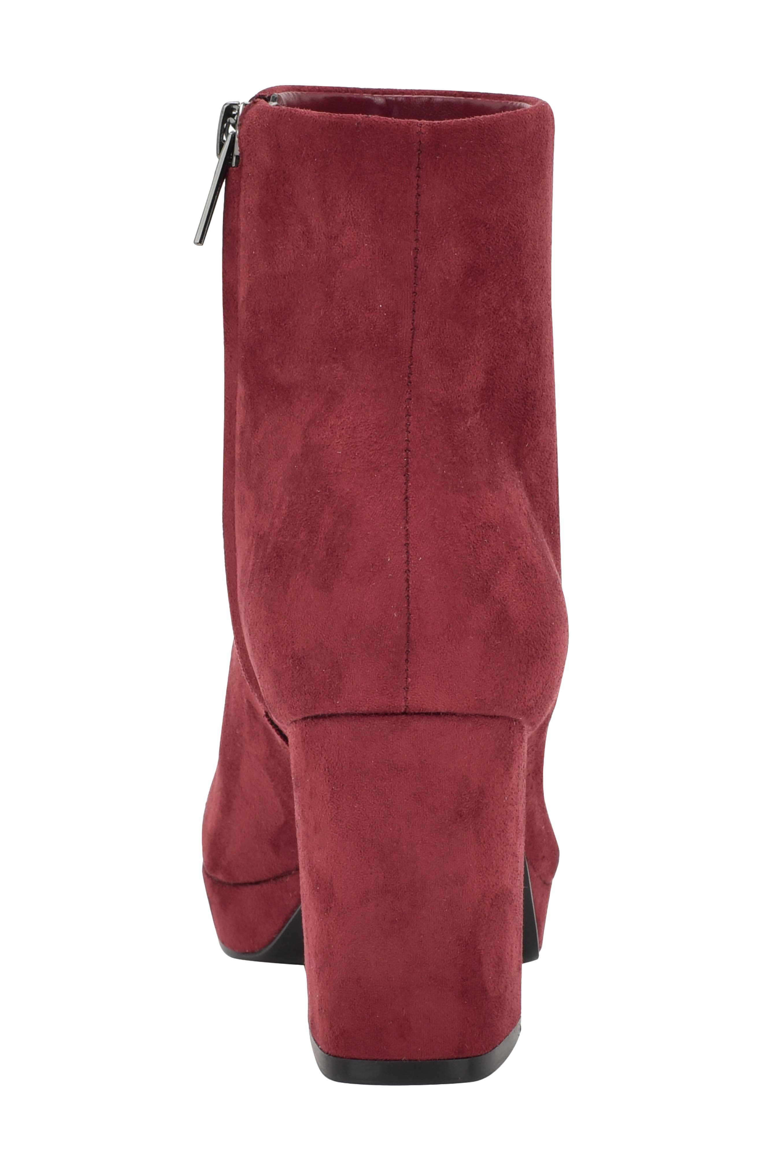 Calvin Klein Uda Bootie, Alternate, color, Wine