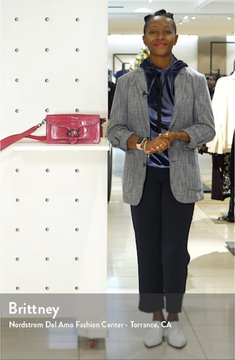 Tabby 21 Genuine Alligator Crossbody Bag, sales video thumbnail