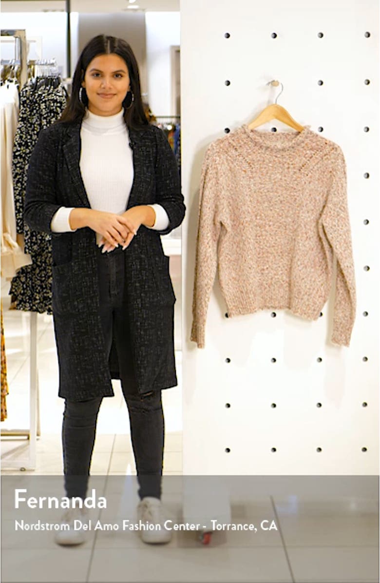 Pointelle Sweater, sales video thumbnail