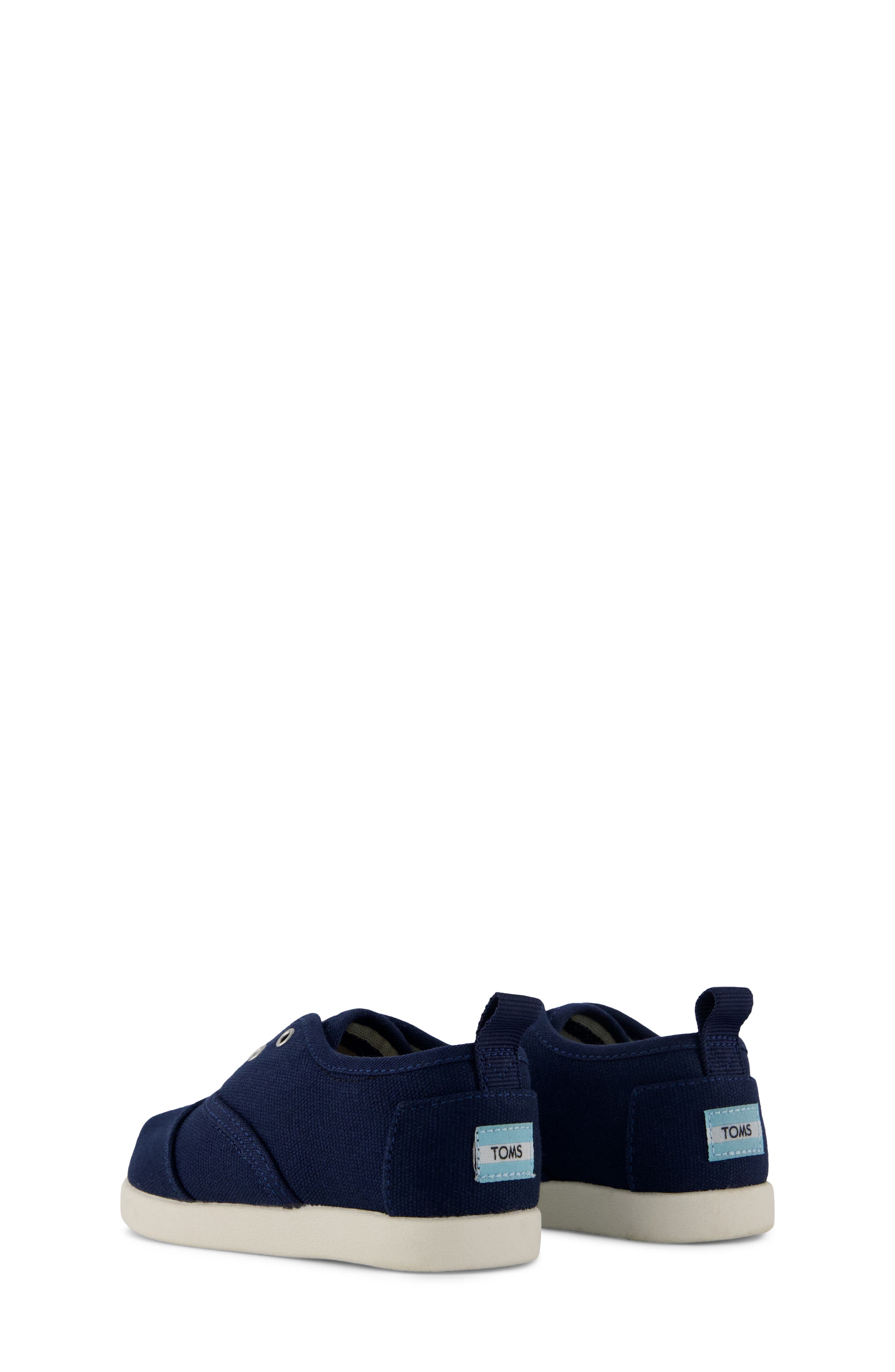 TOMS Kids' Cordones Plus Sneaker, Alternate, color, Navy